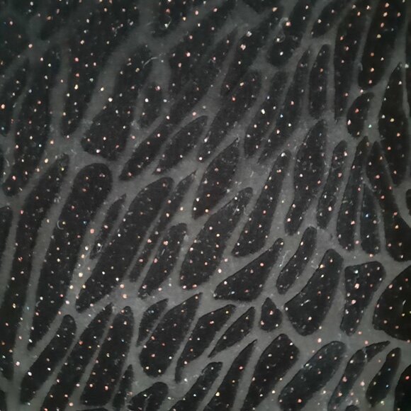 Vintage Nu Look - Amanda Collection IXL- Black Long Sleeved Buttoned Top - Picture 5 of 6